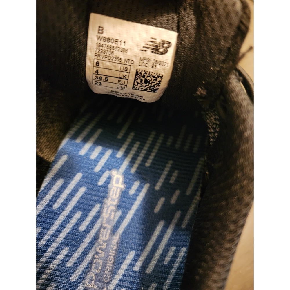 New Balance Women's W880e11‎ Black Running Shoes Size 6 B Sneakers - Picture 7 of 7